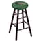 Holland Bar Stool Co Maple Counter Stool, Dark Cherry Finish, UAB Seat RC24MSDC - alternate 1